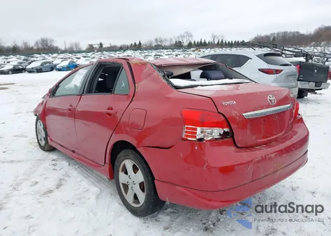 2008 Toyota Yaris S from USA, damaged, VIN JTDBT903081284590